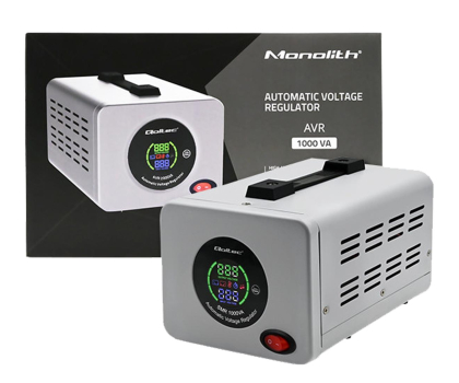 Stabilizator napięcia Qoltec Automatyczny stabilizator napięcia AVR PRO 1000VA 3%
